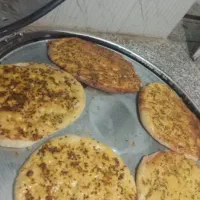 تنور گازی تک نان خانگی صدفی در دوسایز متفاوت