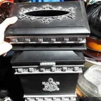 سطل زباله و جا دستمالی ست