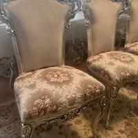 مبل راحتی طوسی تک نفره