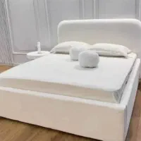 سرویسخواب دو نفره مینیمال با گارانتی ۳ ساله|تخت و سرویس خواب|نیشابور, ده حلاج|دیوار