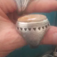 انگشتر قدیمی عتیقه فسیل