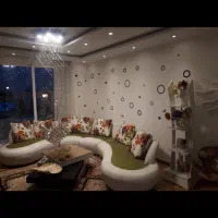 لوستر کریستال نخی ارتفاع ۲۴۰