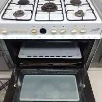 فر گاز ۵ شعله سالم|اجاق گاز و لوازم برقی پخت‌وپز|فولادشهر, C8|دیوار