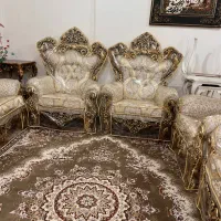 مبل سلطنتی|مبلمان خانگی و میز عسلی|ایذه, |دیوار