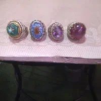 انگشتر نقره کلکسیونی نایاب قدیمی انگشتر