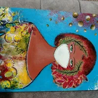 نقاشی|تابلو، نقاشی، عکس|تهران, خواجه نظام الملک|دیوار