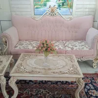فروش فوری مبلمان کلاسیک و لاکچری ۷ نفره