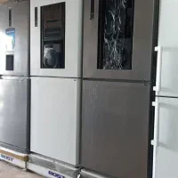 یخچال فریزر سایلون شرکتی مدل 2760هوم بار شیشه‌ای