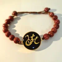 دستبند طرح عشق طلای ۲۴ عیار