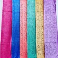 دستمال حوله ساده خرگوش پلیشی گلدار|سفره، حوله، دستمال آشپزخانه|قم, علی آباد سعدگان|دیوار