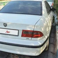 سمند مدل 88 سفید بی رنگ و شاسی سالم