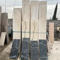 سنگ نمای تراورتن عباس آبادباهاله قهوه ای.صورتی