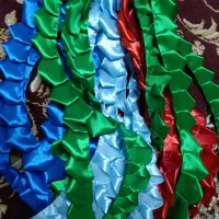 تک شاخه گل رنگی آبنباتی|گل مصنوعی|صومعهسرا, |دیوار