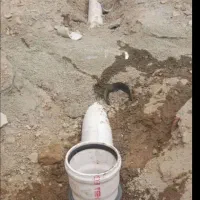 لوله کشی آب فاضلاب به اگوی شهری