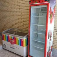 یخچال ایستاده تک در و فریزر بستنی کینو