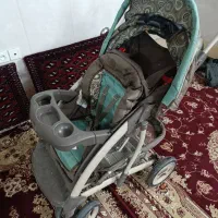 کالسکه و کریر جنس خوب و سالم|کالسکه و لوازم جانبی|قم, چهل درخت‎|دیوار
