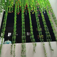 آویزشمشادی پرده تزیینی بالکن و راهرو،اپن آشپزخانه