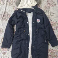 کاپشن پشمی دخترانه کاملا نو