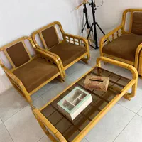 چهارعدد مبل تک به همراه میز وسط|مبلمان خانگی و میز عسلی|تهران, شهرک آزادی|دیوار