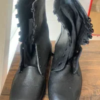 یک جفت پوتین سربازی درجه یک نو|کیف، کفش، کمربند|پارس‌آباد, |دیوار