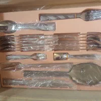 ست قاشق چنگال چمدون عروس نو|ظروف سرو و پذیرایی|کرج, شهرک فهمیده|دیوار