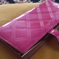 کیف پول زنانه ورنی