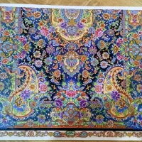 فرش نیمه کاره زرنیم سالاری