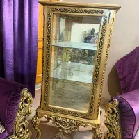 ویترین چوب راش در حد نو سالم