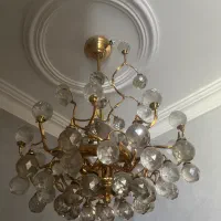 دو عدد لوستر کریستال
