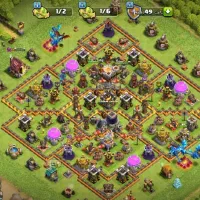 اکانت کلش اف کلنز حضوری لطفا توضیحات رو بخونید.