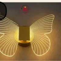 دیواری شب خواب پروانه ۳وات نور آفتابی