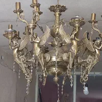 لوستر برنجی