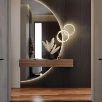 آینه نیم دایره بک لایت