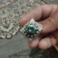 انگشتر موزانایت  کشاورز  یک و انگشتر ری احمد یک|جواهرات|کرج, آق تپه|دیوار