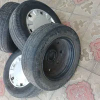 با سلام فروش لاستیک پژو ۴۰۵ خیلی تمیز سر حال|قطعات یدکی و لوازم جانبی|سلماس, |دیوار