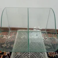 قفسه(استند) شیشه ای مخصوص آجیل و نردبان ۴ پله|فروشگاه و مغازه|مشهد, هفت تیر (آب و برق)|دیوار