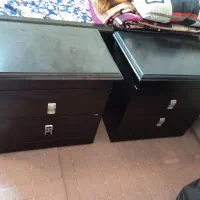 تخت خواب دونفره چوبی 200*160 سانتیمتر|تخت و سرویس خواب|گرمدره, |دیوار