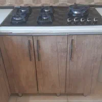 گاز رومیزی به همراه کابینت|اجاق گاز و لوازم برقی پخت‌وپز|تهران, تسلیحات|دیوار