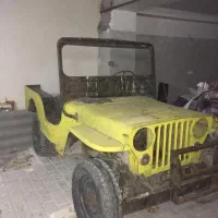 جیپ ویلیز ۱۹۴۸/پلاک قدیمی/درحال بازسازی