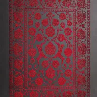 تابلو فرش مخمل