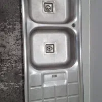 سینک دوقلو تمیز