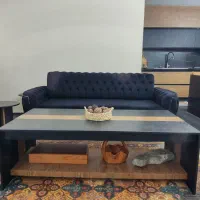 اجرای میز وسط همراه با میز عسلی