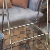 جا گلدانی و ۴گلدان‌فلزی|صنایع دستی و سایر لوازم تزئینی|کرج, گلشهر|دیوار