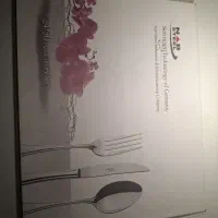 ست اعلا ۲۸ پارچه قاشق و چنگال ناب استیل