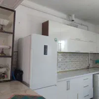 کابینت جنس MDF رنگ شیری