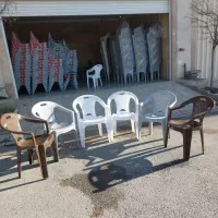 میز و صندلی پلاستیکی کافه رستورانAvin کد481