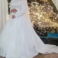 لباس عروس دنباله دار