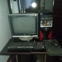 مانیتور ال جی با کیس کیبورد و موس