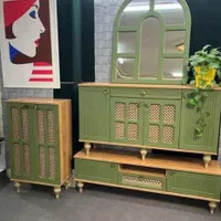 میز/ کنسول/ جلو مبلی|بوفه، ویترین، کنسول|قشم, |دیوار