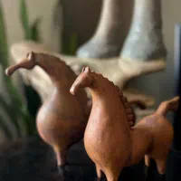 مجسمه با نقاشی دست ساز